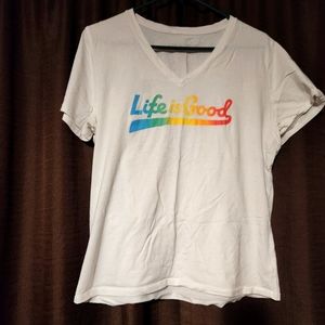 Life is good tee